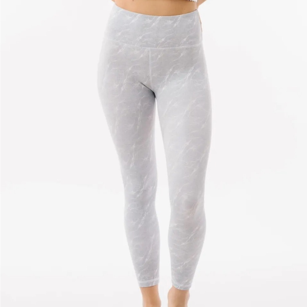 New Zyia Michelangelo Marble Light n tight 7/8 leggings